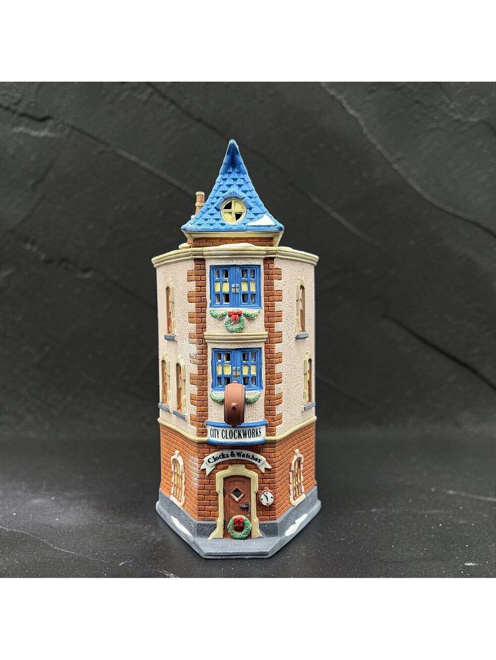 Vintage Department 56 City Clockworks Christmas in the City 1992 in Original Box
